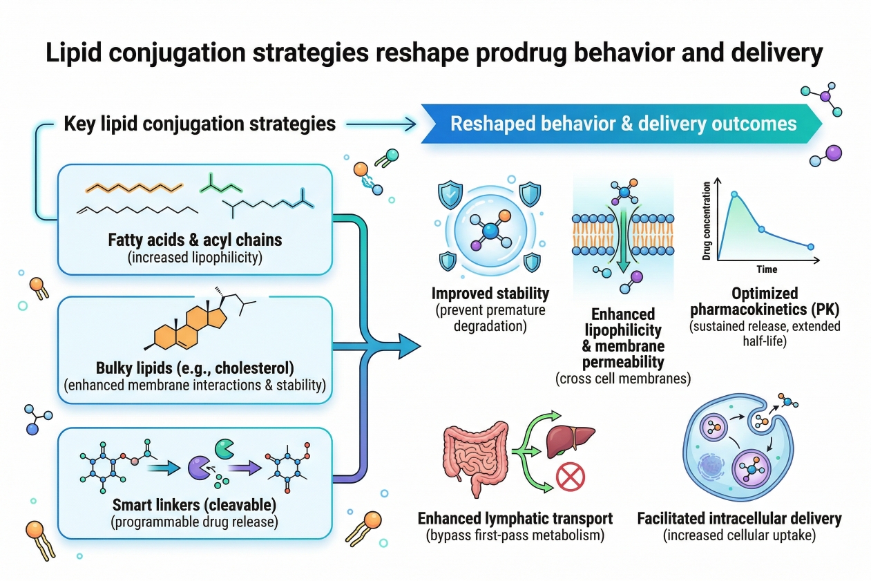 lipid prodrug design overview