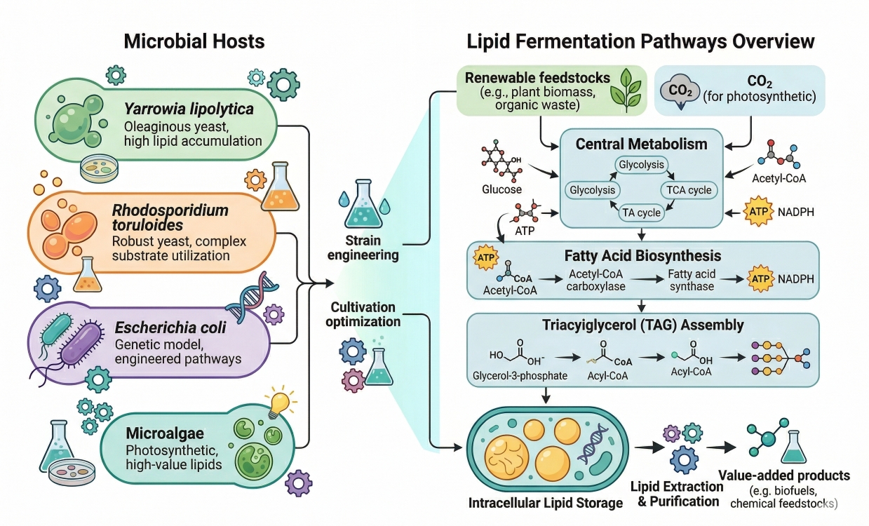 Lipid Microbial Fermentation Guide