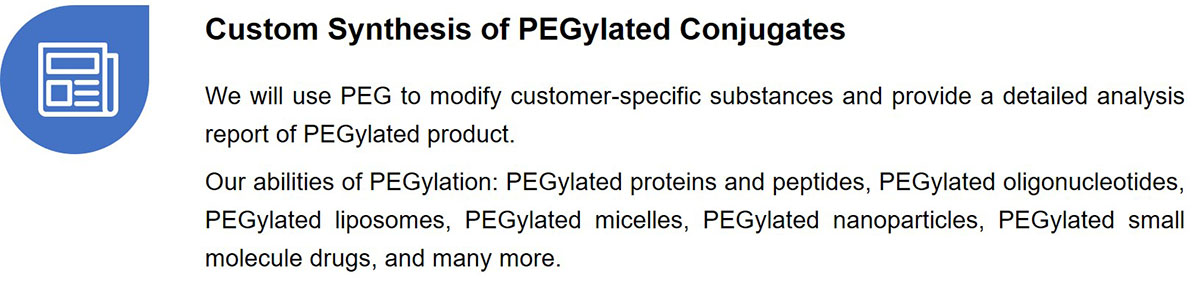 PEGylation Service Model 1